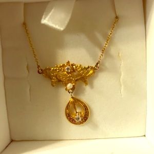 Gold necklace